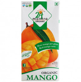 24 Mantra Organic Mango   Tetra Pack  1 litre